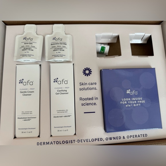 Olive and Delmar Glycolic Acid Acne Cleanser Kit Anti-Acne Serum - Picture 1 of 1